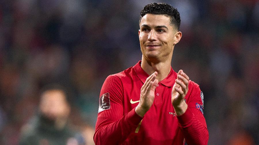 Cristiano Ronaldo comemora classificação de Portugal para a Copa do Mundo - Jose Manuel Alvarez/Quality Sport Images/Getty Images
