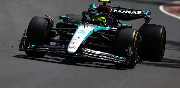 Without rain, Hamilton leads the final practice session before qualifying in Canada