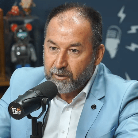 Presidente do alvinegro lamentou desistência do treinador e evitou falar sobre Dorival Presidente do alvinegro lamentou desistência do treinador e evitou falar sobre Dorival