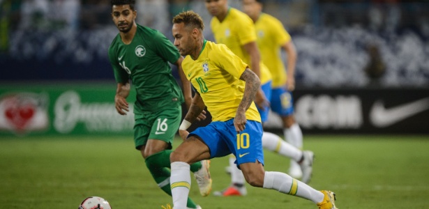 Neymar saiu em defesa de Gabriel Jesus na Arábia Saudita - Pedro Martins / MoWA Press