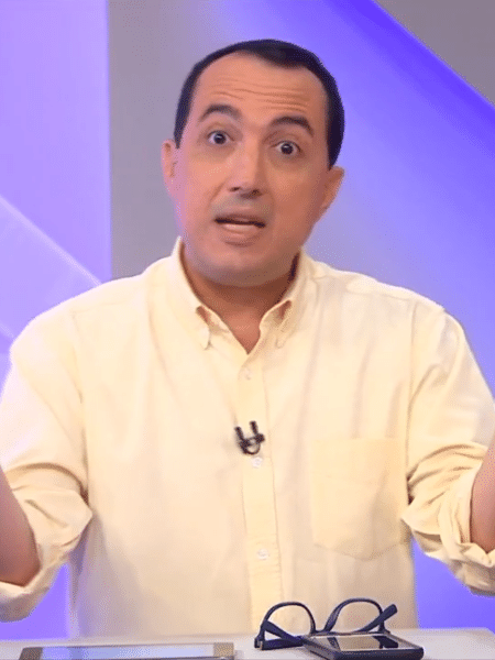 Carlos Cereto, jornalista do SporTV - Reprodução/SporTV