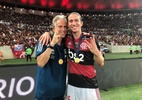 Flamengo: Filipe Luís e Jorge Jesus se falam quase todo dia, diz Mattos - Alexandre Vidal/Flamengo