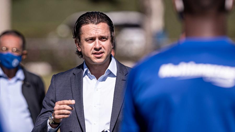 Sérgio Santos Rodrigues, presidente do Cruzeiro, quer votar alienação de imóvel no Conselho Deliberativo - Gustavo Aleixo/Cruzeiro