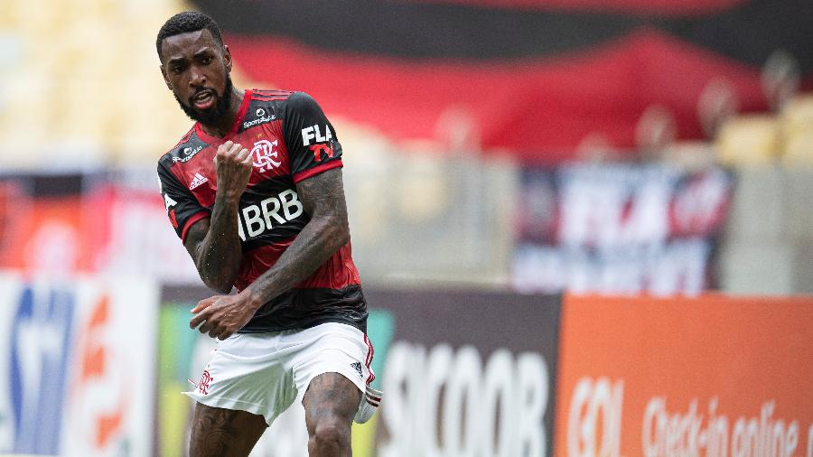 Gérson, volante do Flamengo, faz sua despedida pelo Rubro-negro - Jorge Rodrigues/AGIF