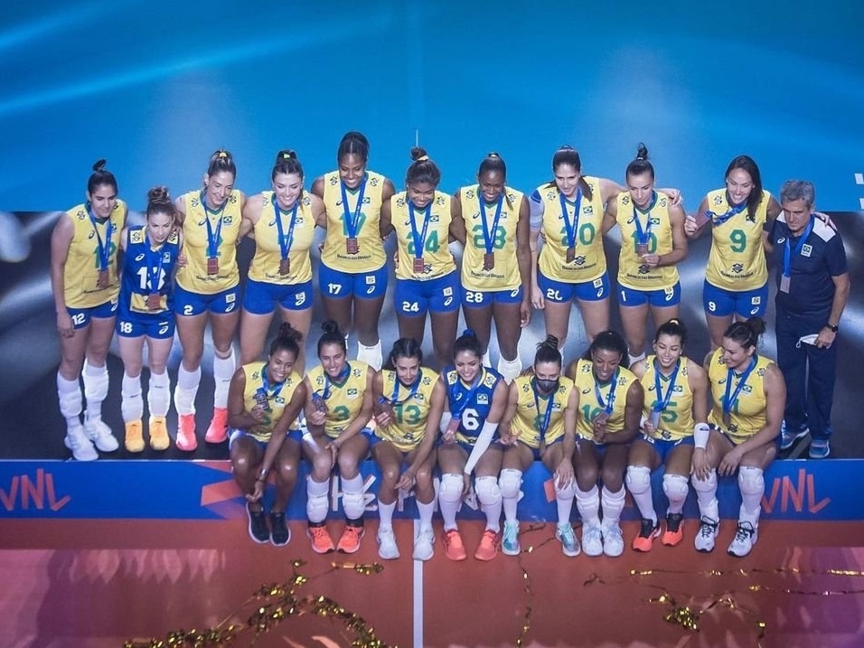 Veja a tabela da Liga das Nações Feminina de Vôlei 2021, vôlei