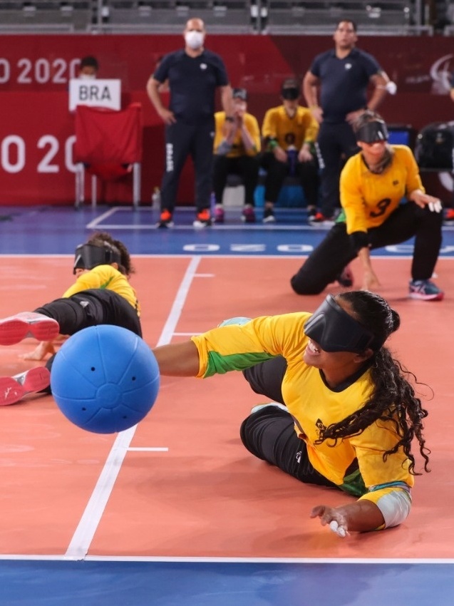 Paralimpíadas 2020: Brasil perde da Turquia no goalball feminino