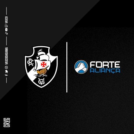 Vasco anuncia Forte Aliança como nova patrocinadora - Reprodução Twitter