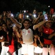 Torcida do Flamengo faz festa na chegada da delegação no Piauí