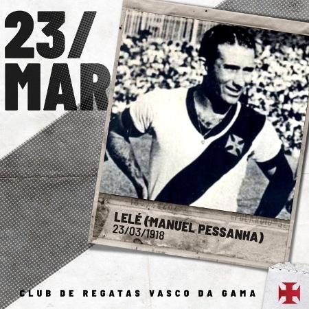 Integrante do "Expresso da Vitória", Lelé inspirou samba da década de 40 usado pelo Vasco para provocar Fla