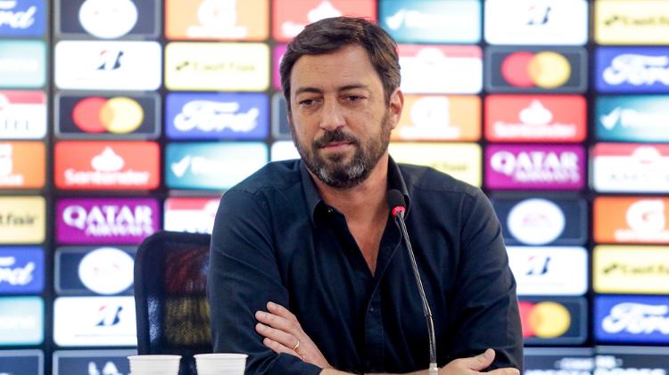 Duílio Monteiro Alves concede entrevista coletiva no CT do Corinthians - Rodrigo Coca/Ag. Corinthians - Rodrigo Coca/Ag. Corinthians