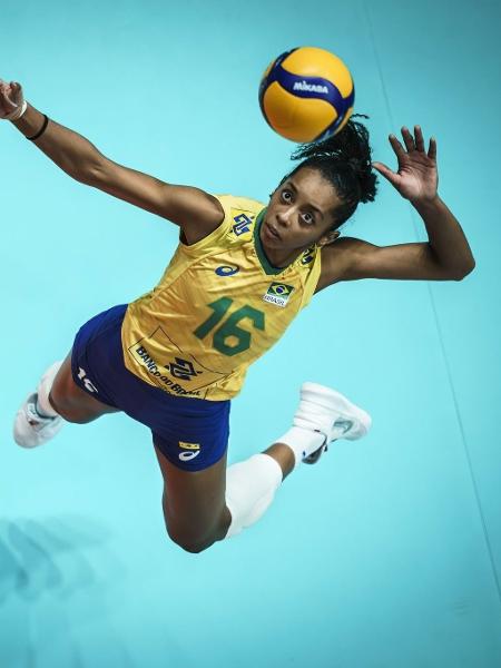 Seleção feminina vence a primeira na Liga das Nações de vôlei