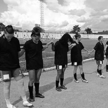 Jogadoras do Real Ariquemes fizeram protesto após WO no Brasileirão feminino - Reprodução/Instagram