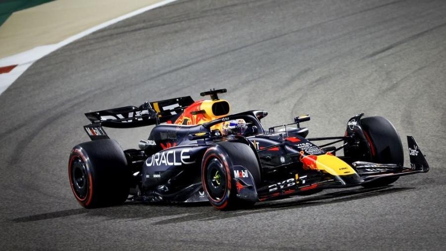 Max Verstappen, da Red Bull, no GP do Bahrein de Fórmula 1