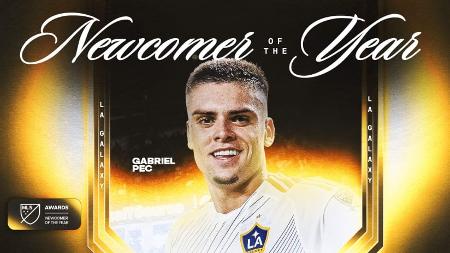 Gabriel Pec levou o prêmio de melhor contratação da temporada da MLS