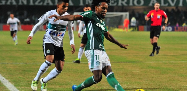 Coritiba e Palmeiras voltam a se enfrentar no Couto; no ano passado: 2 a 2 - Jason Silva/AGIF
