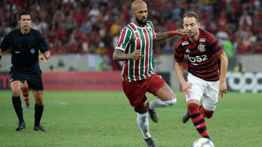 Bruno Silva Everton Ribeiro Fluminense Flamengo Campeonato Carioca - Alexandre Vidal/Flamengo