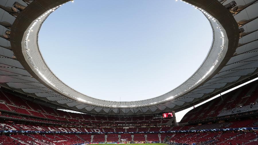 Wanda Metropolitano, estádio do Atlético de Madri, recolhe dados para mostrar a preferência dos torcedores - Gonzalo Arroyo Moreno/Getty Images