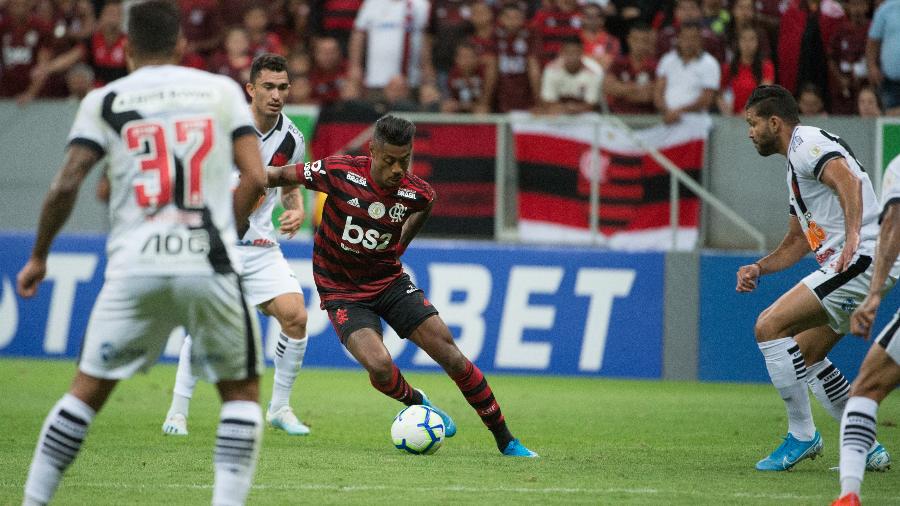 Vasco e Flamengo se enfrentaram em Brasília no primeiro turno do Campeonato Brasileiro de 2019 - Alexandre Vidal / Flamengo