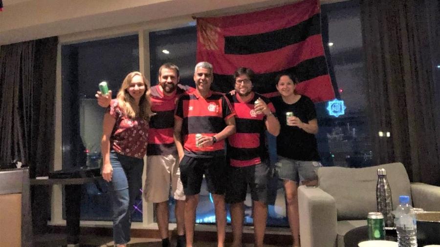 Torcedores do Flamengo integram a Fla-Qatar  - Arquivo Pessoal