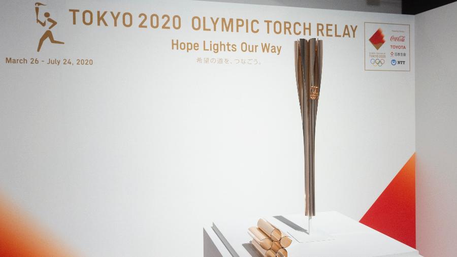 Tocha Olímpica dos Jogos Olímpicos de Tóquio - Yichuan Cao/NurPhoto via Getty Images
