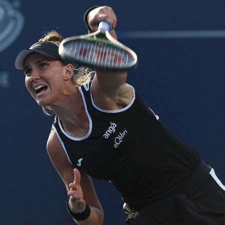 Bia Haddad Maia, durante a partida contra Karolina Pliskova, pela semifinal do WTA de Toronto - Steve Russell/Toronto Star via Getty Images