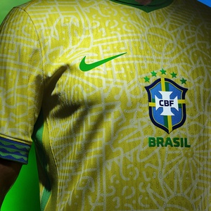 Camisa Seleção Brasileira Amarela Home 2020/2021 – Versão Jogador