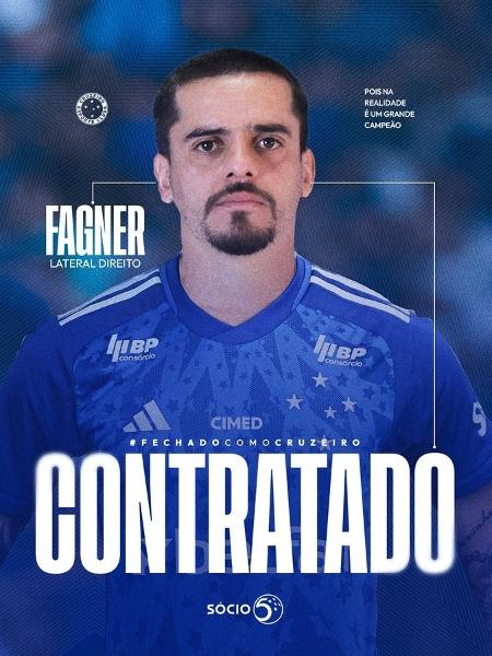 Fagner ficará no Cruzeiro até o fim do ano