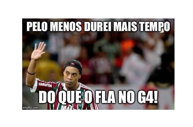 Saída de Ronaldinho Gaúcho do Fluminense gera piadas na Internet - Reprodução