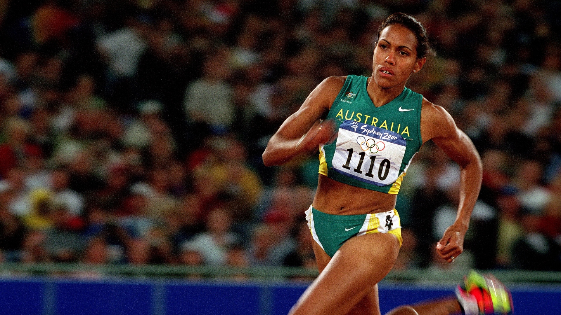 Cathy Freeman durante as Olimpíadas de Sydney-2000