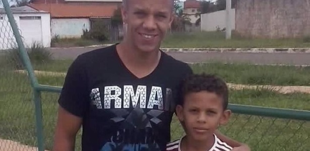 Marcos Júnior ao lado de Manuel Carlos, que morreu após ser atropelado - Arquivo Pessoal