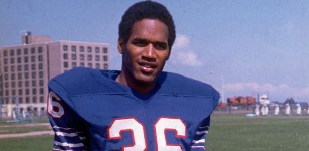 OJ Simpson foi astro do Buffalo Bills em sua época de jogador na NFL - Reprodução - Reprodução