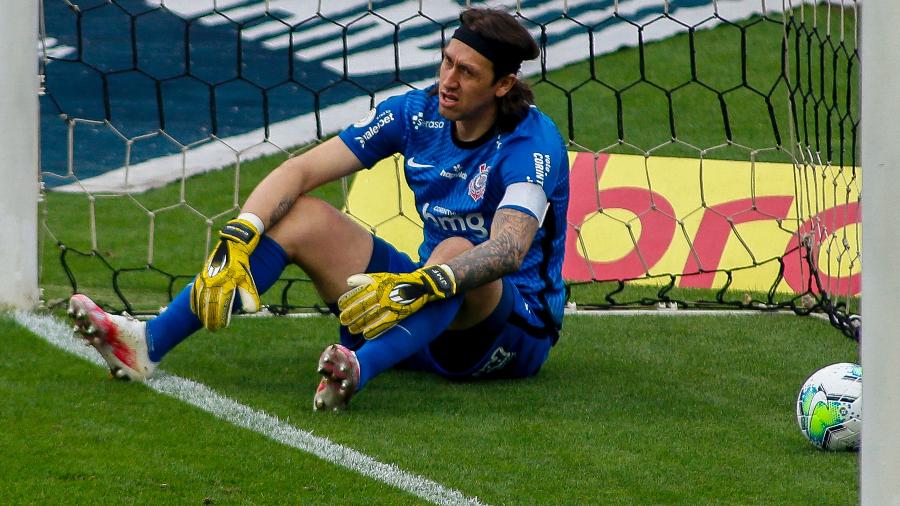 Goleiro Cássio, ídolo do Corinthians, não deixará o clube, segundo a diretoria do time de Parque São Jorge - MIGUEL SCHINCARIOL/ESTADÃO CONTEÚDO