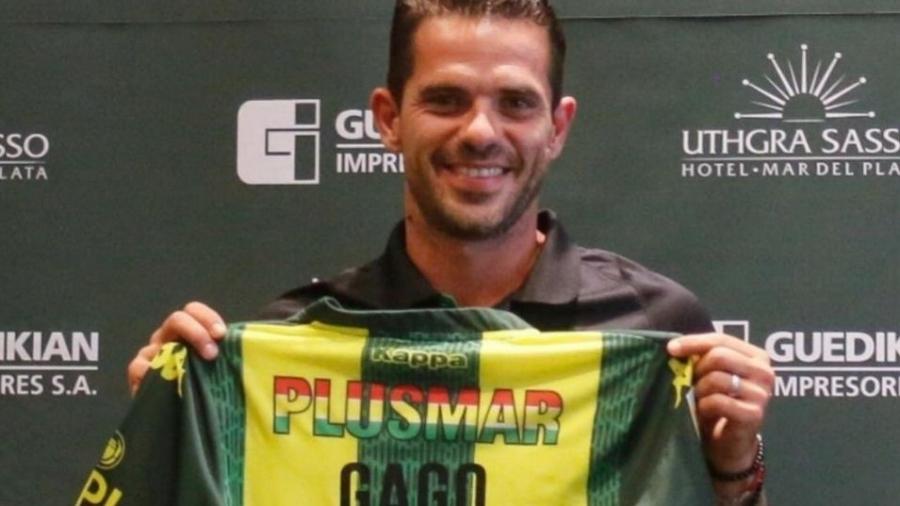 Fernando Gago é apresentado como técnico do Aldosivi, da Argentina - Divulgação Aldosivi