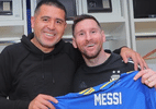 Riquelme anuncia Messi para jogo de homenagem na Bombonera; entenda - Reprodução/Instagram