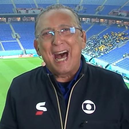 Galvão Bueno, narrador da TV Globo - Reprodução/Globo