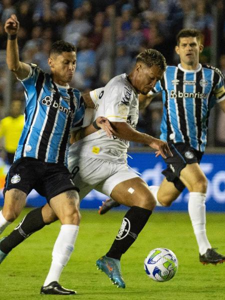 Grêmio e Santos jogaram no Alfredo Jaconi pela 1ª rodada do Campeonato Brasileiro