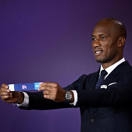 Didier Drogba participou do sorteio do futebol nos Jogos Olímpicos de Paris 2024