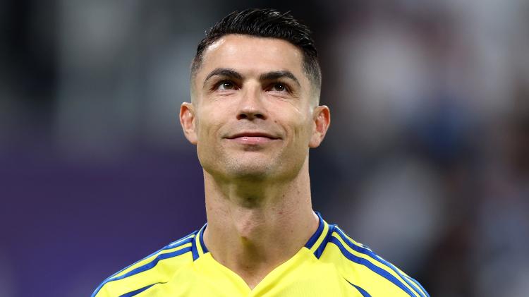 Cristiano Ronaldo durante jogo entre Al-Hilal e Al-Nassr no Campeonato Saudita Cristiano Ronaldo durante jogo entre Al-Hilal e Al-Nassr no Campeonato Saudita