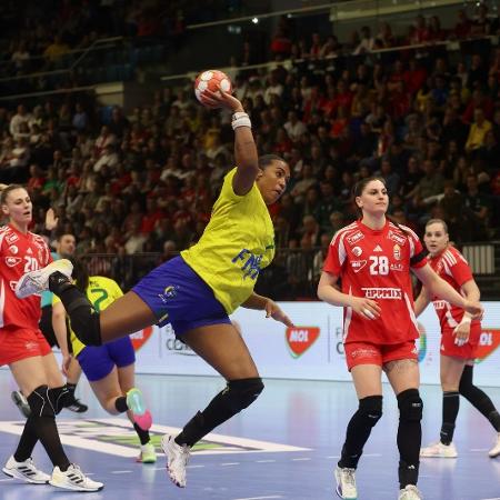 Brasil feminino de handebol enfrenta Hungria em amistoso Brasil feminino de handebol enfrenta Hungria em amistoso