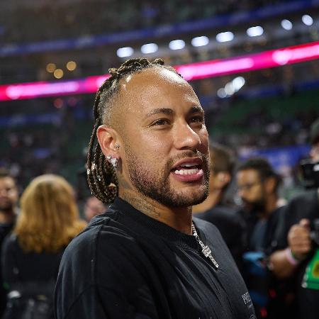 Neymar durante a final da Kings League Brazil em São Paulo Neymar durante a final da Kings League Brazil em São Paulo