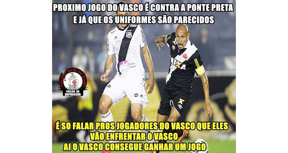 Primeira vitória do Vasco em 52 dias vira piada nas redes sociais - Reprodução