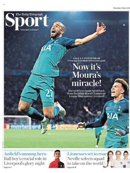 Daily Telegraph - Reprodução/Daily Telegraph - Reprodução/Daily Telegraph