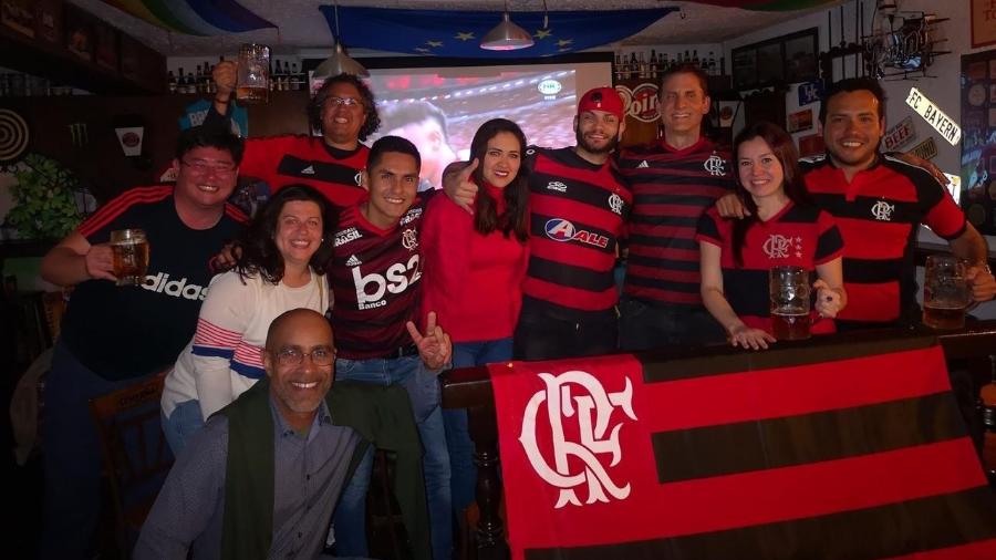 Consulado Fla-Peru reúne rubro-negros em Lima para acompanhar os jogos do clube da Gávea - Arquivo Pessoal