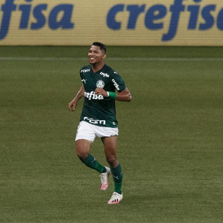 Rony marcou o terceiro gol do Palmeiras em cima do Bahia - Ettore Chiereguini/AGIF