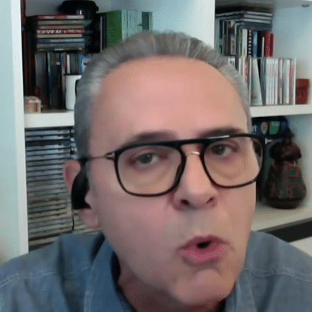 Luís Roberto, narrador e comentarista do Grupo Globo - Reprodução/SporTV