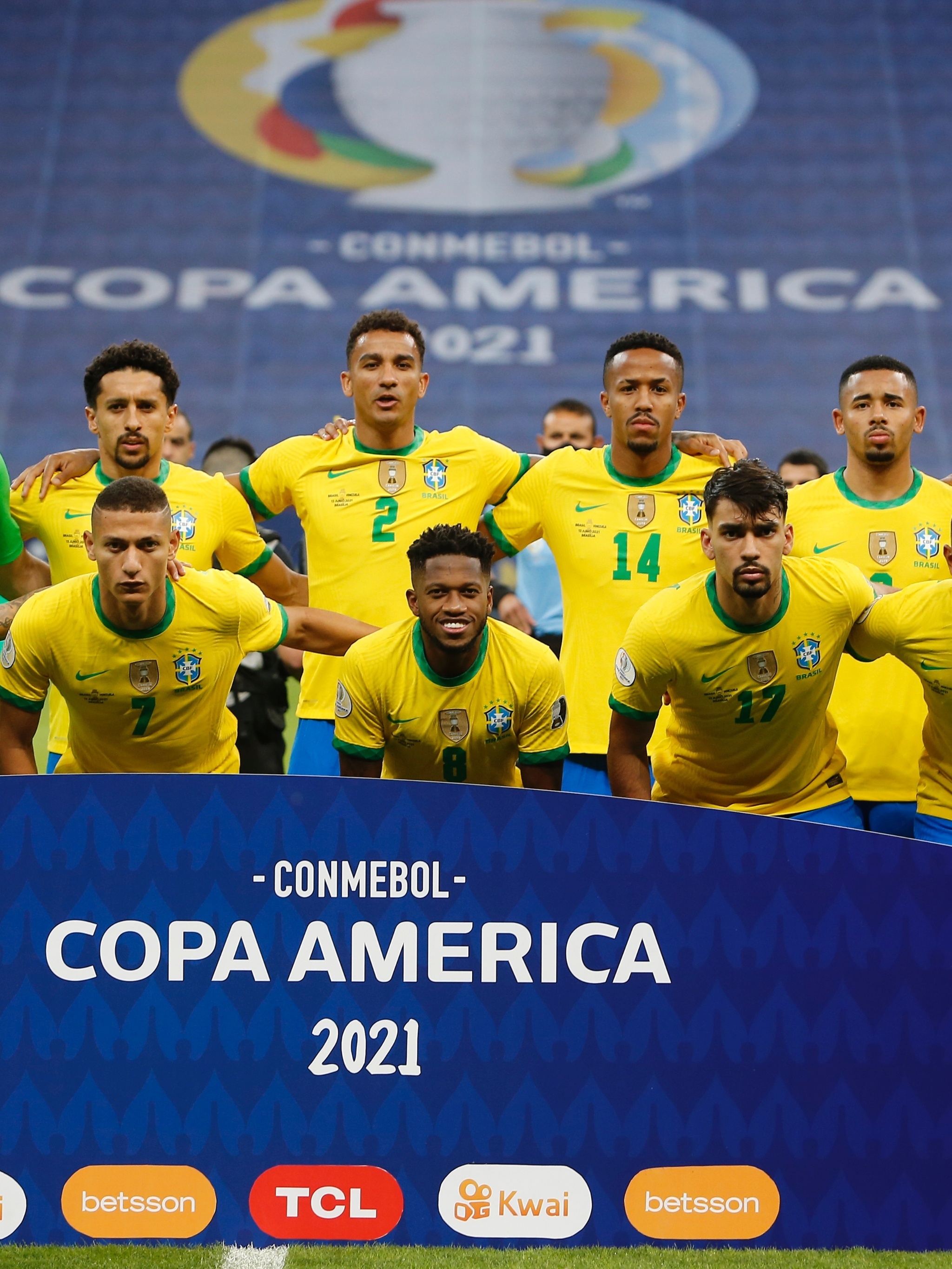 Confira a numeração de cada um dos atletas do Brasil na Copa do