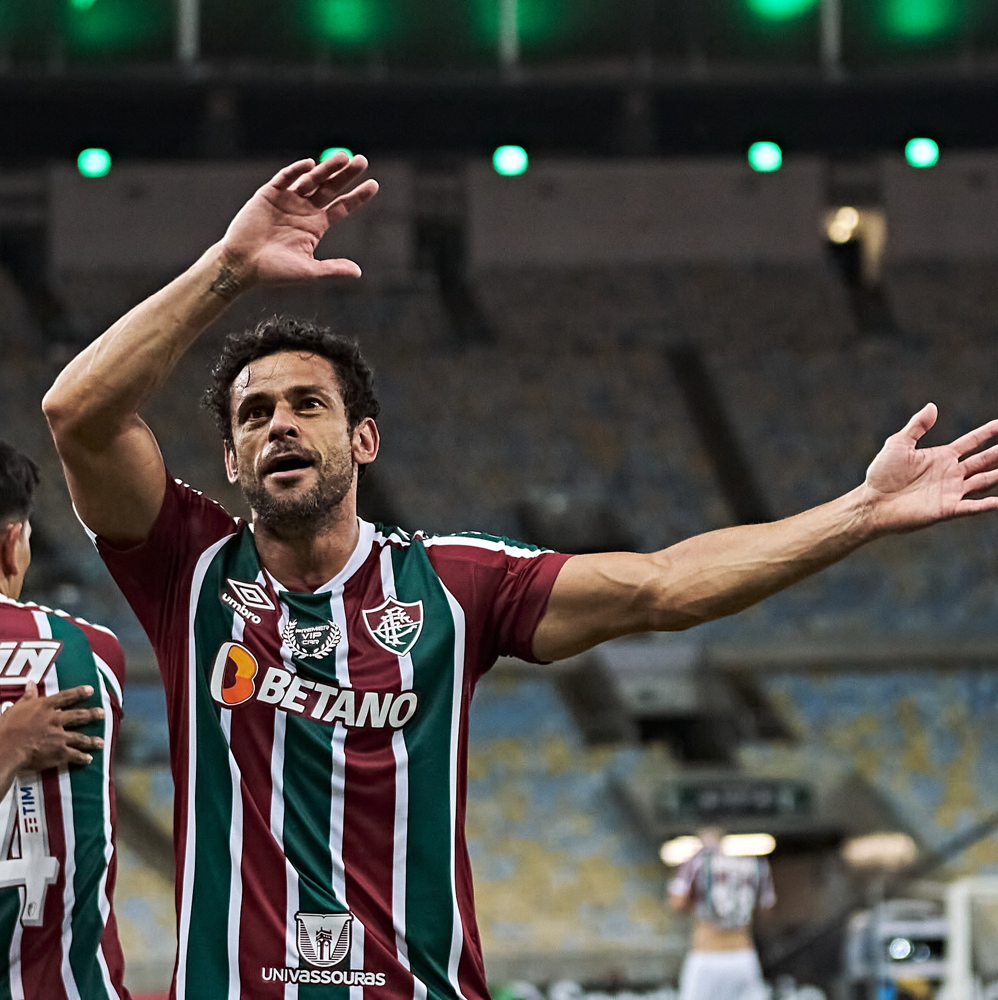 Mesmo com pouco tempo no FLU, jogador já é um dos xodós da torcida