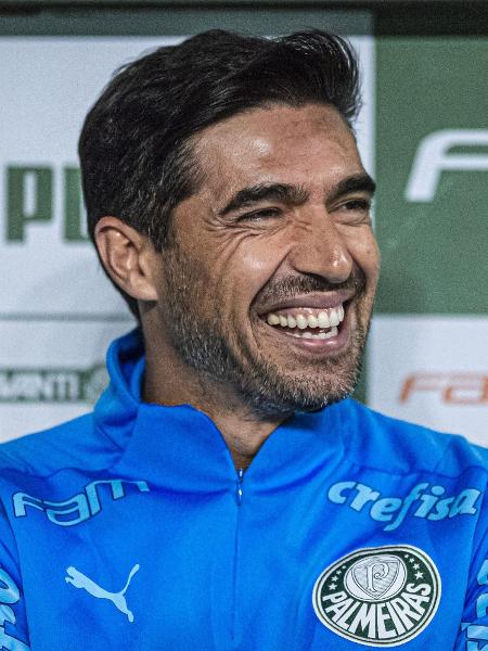 Abel Ferreira, do Palmeiras, contra o Red Bull Bragantino - ANDERSON LIRA/FUTURA PRESS/ESTADÃO CONTEÚDO