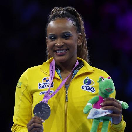Rebeca Andrade conquistou a prata no Mundial de Ginástica