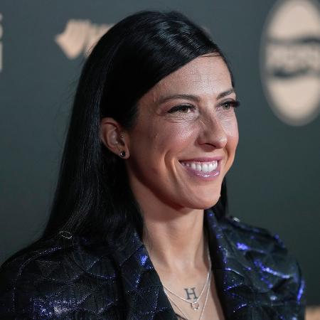 Jenni Hermoso, durante a premiação da Bola de Ouro